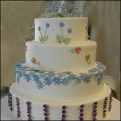 "Wishes Bloom ( 6Kgs 4 Tier Cake) - Click here to View more details about this Product